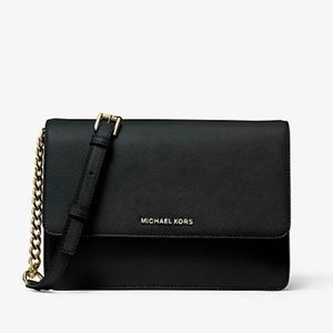 Michael Kors black cross body purse